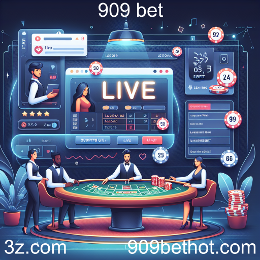 A Experiência Dinâmica da Categoria 'Ao Vivo' na 909 Bet